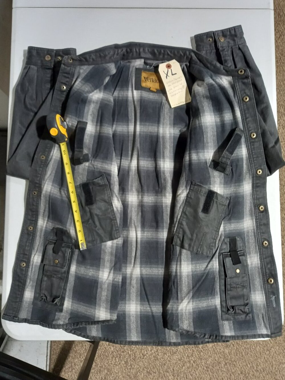 Bountyman Concealed Carry Shirt Jacket - Black | XL - Picture 4 of 8